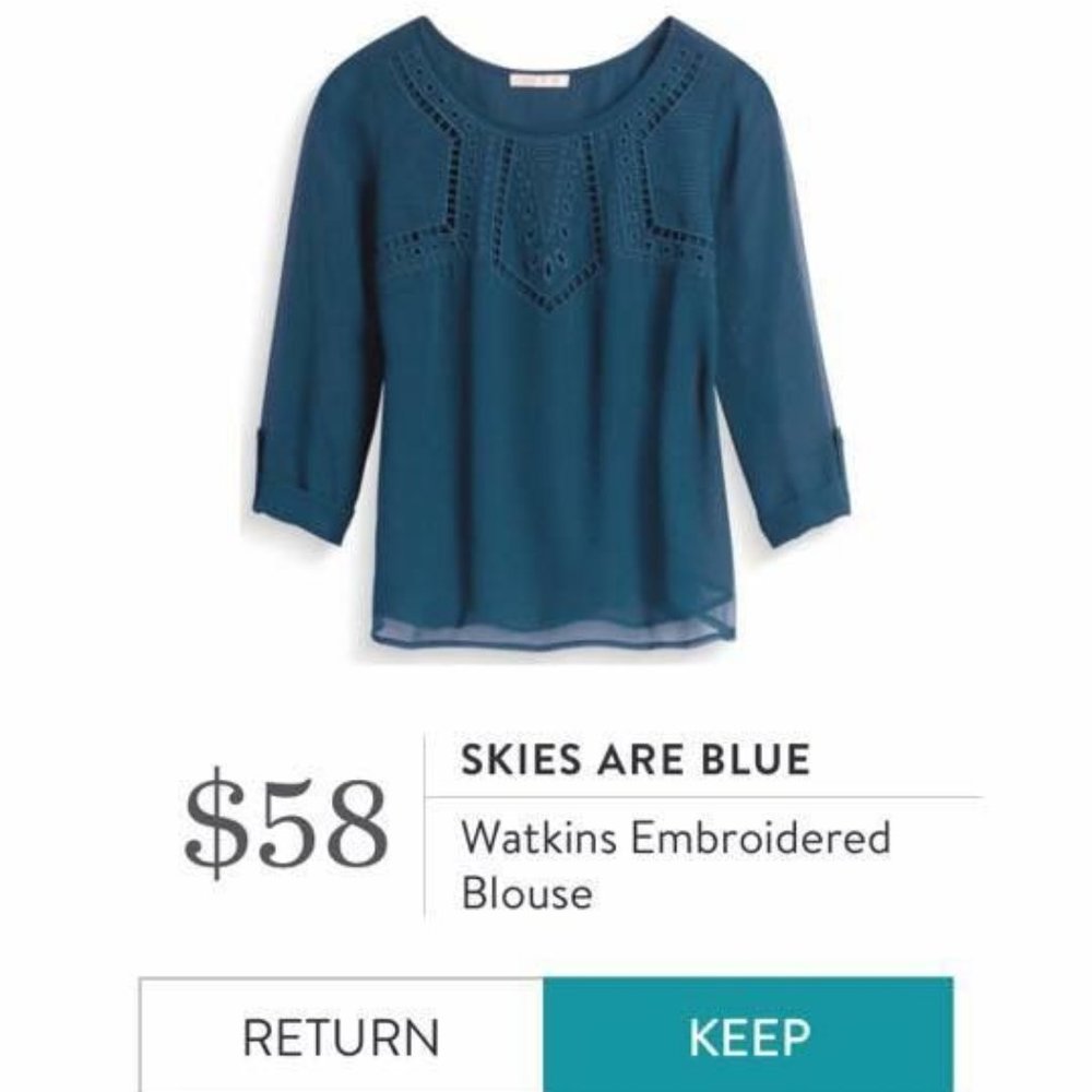 Skies are Blue Stitch Fix